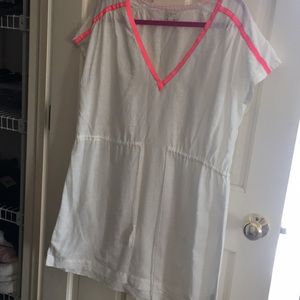 White Linen Cover Up